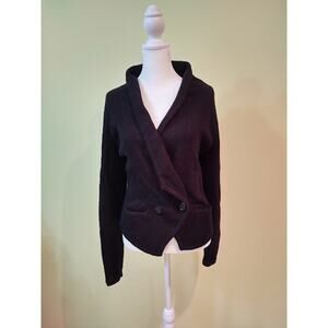 Ann Taylor Loft XS Black Wool Sweater